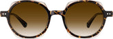 Tortoiseshell Premium Geometric Sunglasses #A10151125