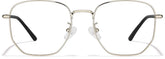 Silver Geometric Glasses #P1917214