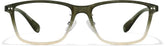 Green Rectangle Glasses #P2020724