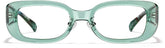 Green Rectangle Glasses #P2036324