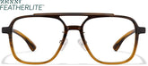 Pattern Aviator Glasses #P2040839
