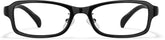Black Rectangle Glasses #P234321