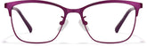 Purple Browline Glasses #P3216817