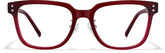 Red Square Glasses #P4413018