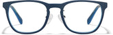 Navy Square Glasses #P4442316