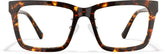 Tortoiseshell Square Glasses #P4446525