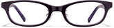 Eggplant Oval Glasses #P488117