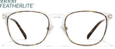Tortoiseshell Square Glasses #P7818725