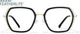Black and Gold Geometric Glasses #P7828721