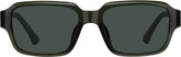 Green Rectangle Sunglasses #T00212112