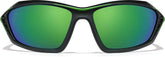 Black & Green Floating Sunglasses #T01302424