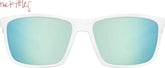 White Rectangle Sunglasses #T01733016