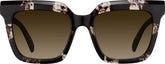 Pattern Square Sunglasses #T02342515