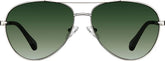 Gold Aviator Sunglasses #T04061424