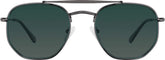 Gray Aviator Sunglasses #T04581212