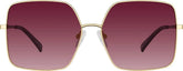 Gold Geometric Sunglasses #T04601418