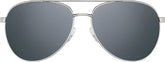 Silver Aviator Sunglasses #T04841112