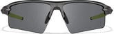 Gray with Gray Lenses Wrap-Around Sports Sunglasses #T08081212