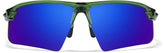 Green Wrap-Around Sports Sunglasses #T99982416