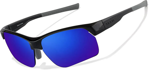 Black Zunnies - Wrap-Around Sunglasses #1011621