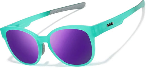 Teal Zunnies - Square Sports Sunglasses #1013524
