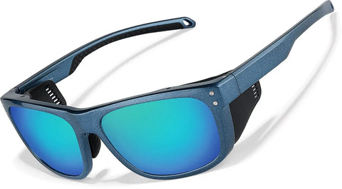 Blue Zunnies - Square Sports Sunglasses #1013716
