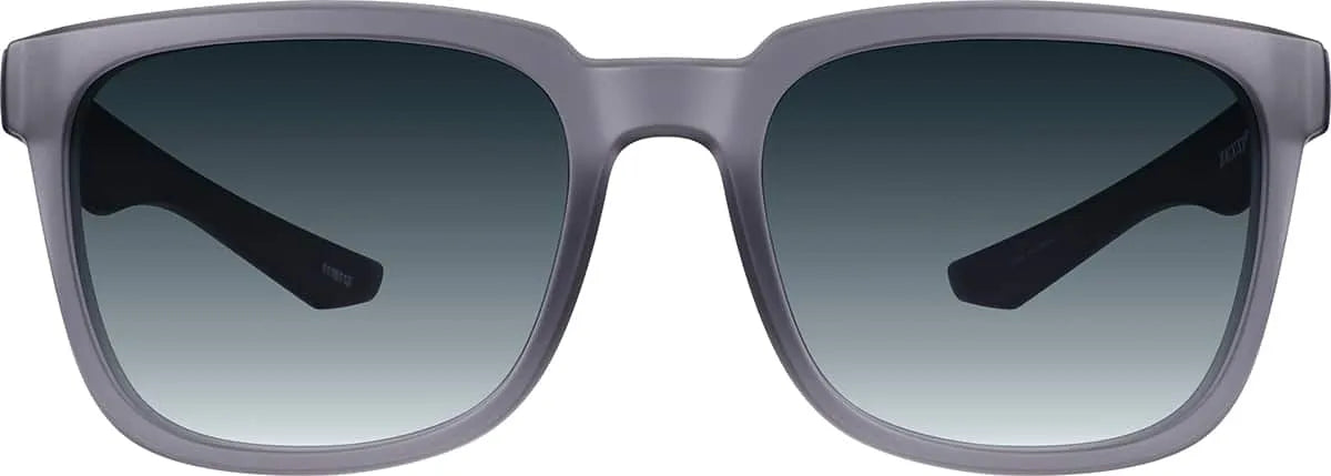 Dark Gray Square Sunglasses #1116112