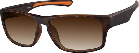 Tortoiseshell Rectangle Sunglasses #1120025