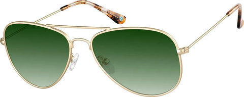 Gold Aviator Sunglasses #1127514
