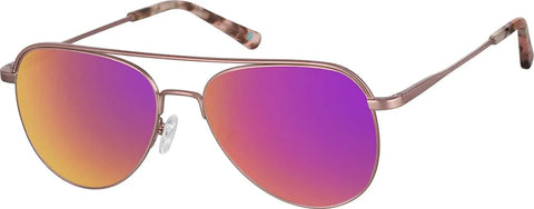 Pink Aviator Sunglasses #1128919
