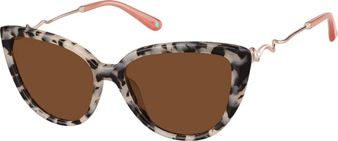 Ivory Tortoiseshell Cat-Eye Sunglasses #1151735
