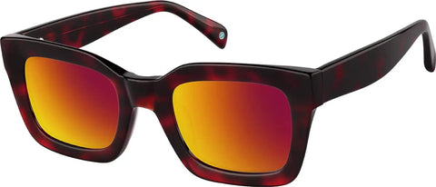 Tortoiseshell Red Zone Glasses #115745