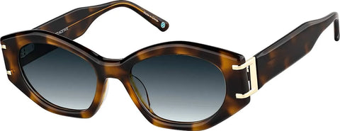 Tortoiseshell Geometric Sunglasses #116525