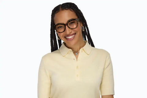 Tortoiseshell Square Glasses #123925