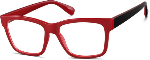 Red Square Glasses #124228