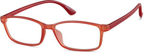 Red Rectangle Glasses #2019618