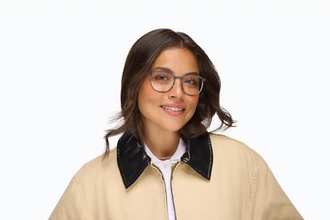 Gray Square Glasses #2041312
