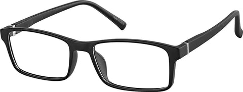 Black Rectangle Glasses #2046121