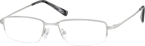Silver Rectangle Glasses #219711