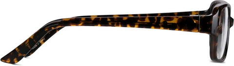 Tortoiseshell Rectangle Glasses #286625
