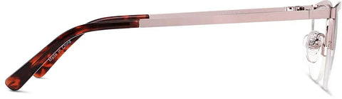 Rose Gold Rectangle Glasses #3216619