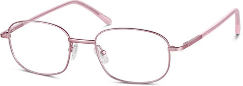 Pink Rectangle Glasses #414819