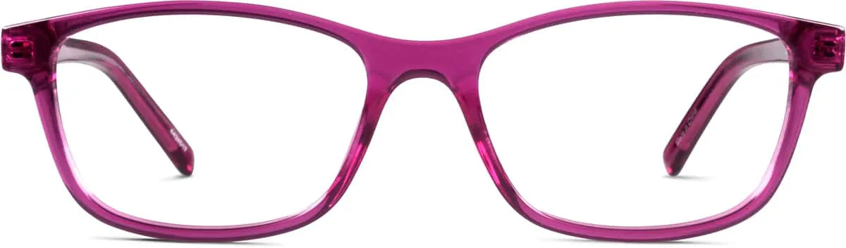 Purple Kids’ Rectangle Glasses #4424017