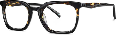 Tortoiseshell Premium Geometric Glasses #4458049