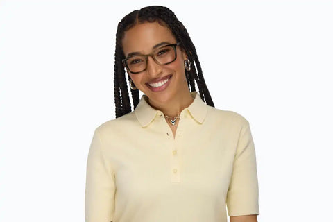 Gray Stripe Rush Hour Glasses #4461339