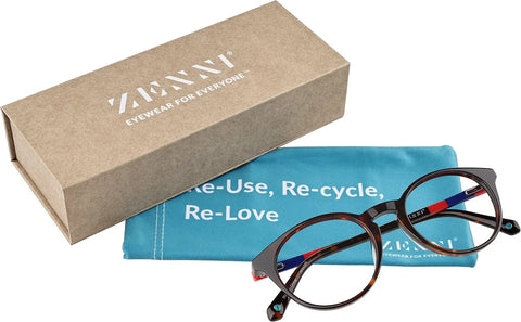 Tortoiseshell Round Glasses #4464225