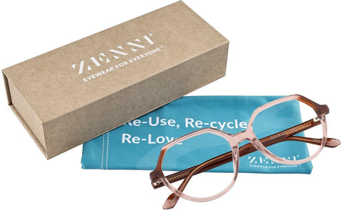 Pink Geometric Glasses #4466619