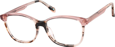 Pink Rectangle Glasses #4466719