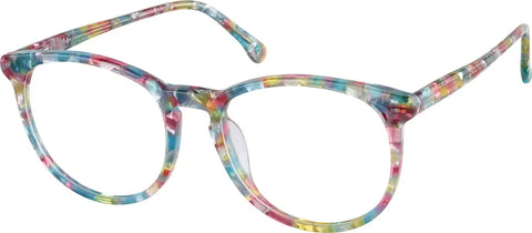 Multicolor Round Glasses #4469129
