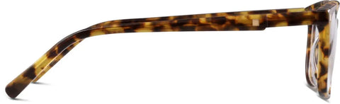 Tortoiseshell Rectangle Glasses #636525